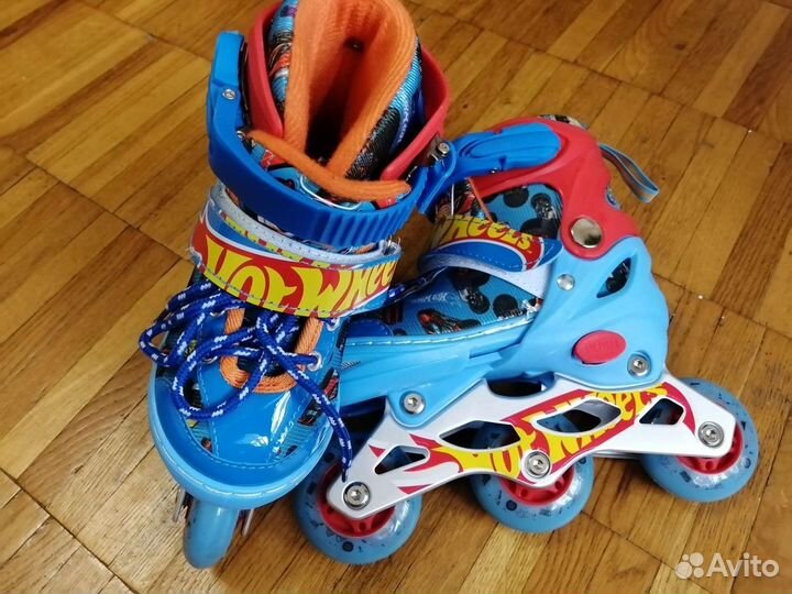 Роликовые коньки детские раздвижные