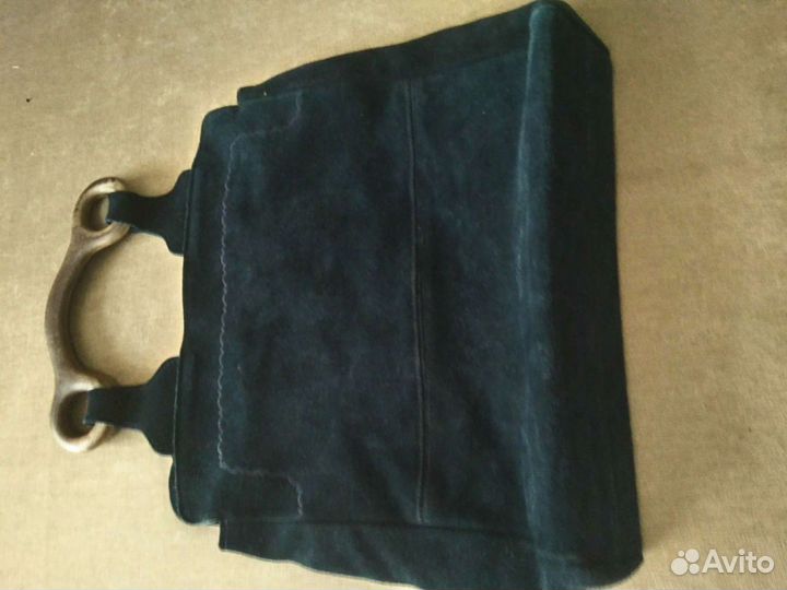 Сумка замшевая