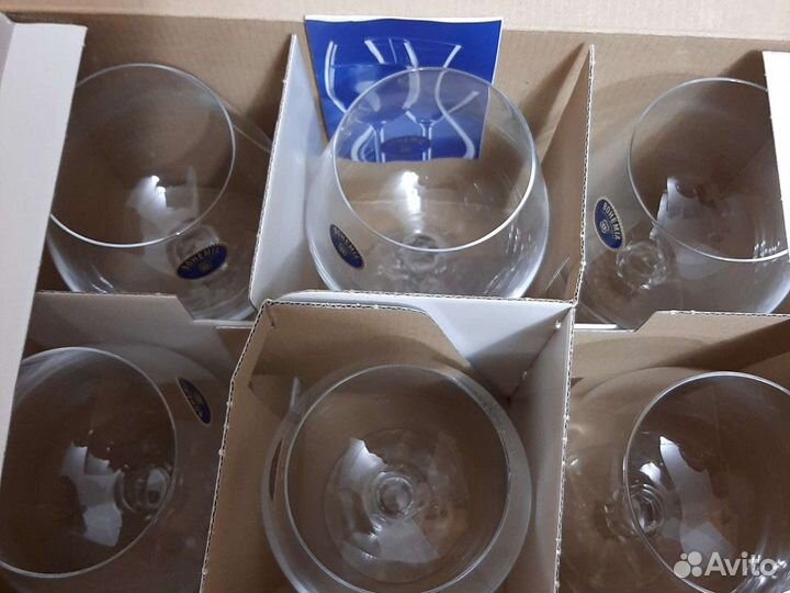 Бокалы Чехословакия,хрусталь