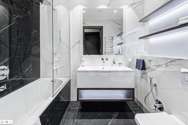 2-к. апартаменты, 63 м², 42/79 эт.