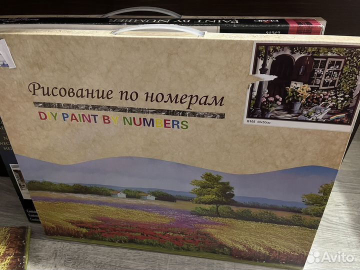 Картина по номерам новая