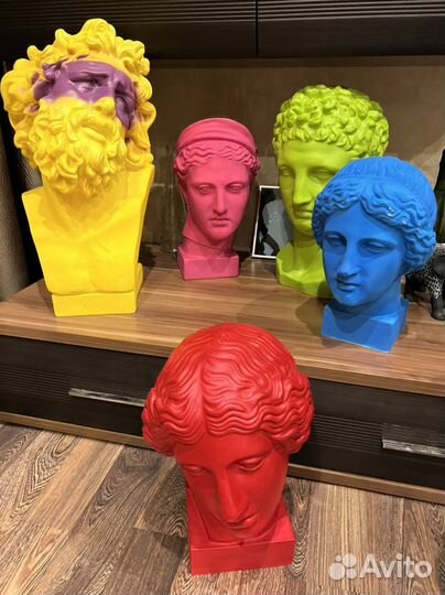 Гипсовая голова