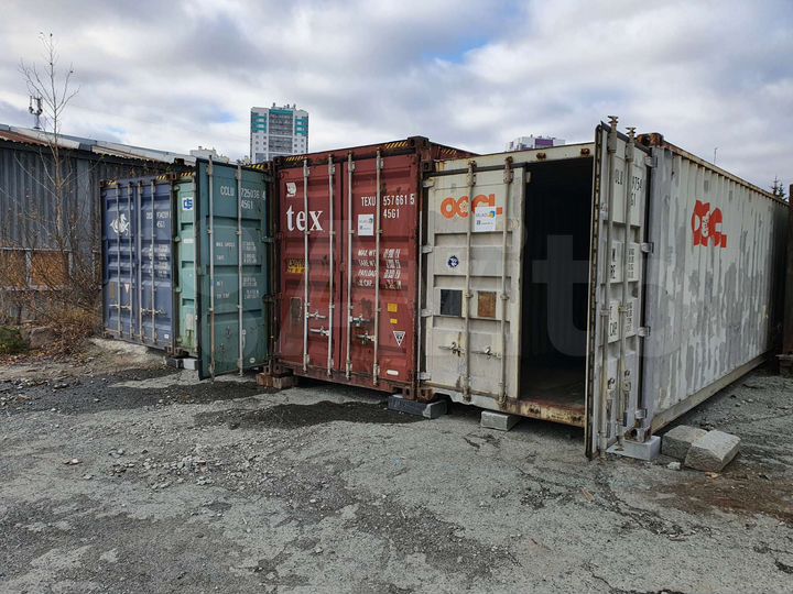 Склад, 15 м². Мини склад контейнер в Екатеринбурге