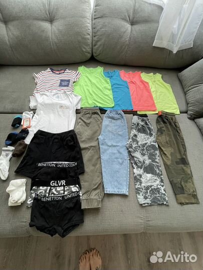 Одежда на мальчика пакетом 116-122