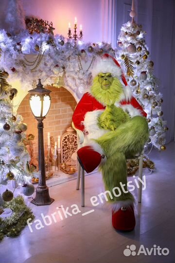 Гринч Дед Мороз Снегурочка