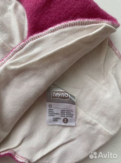 Зимний шлем Teyno на ребёнка от 1,5-2 лет