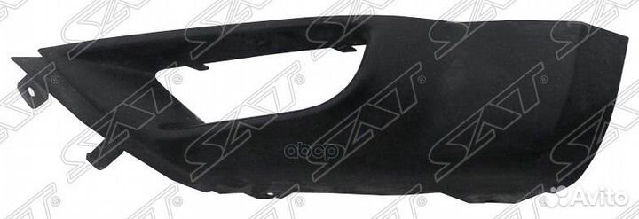 Молдинг бампера Mitsubishi Outlander 05-09