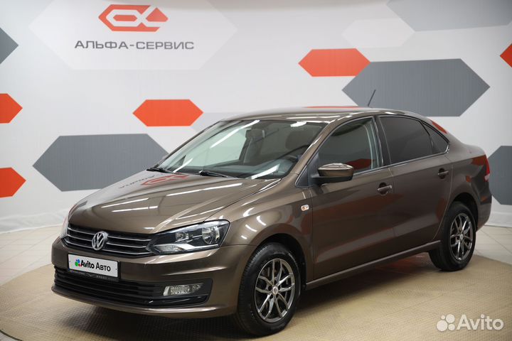 Volkswagen Polo 1.6 AT, 2016, 33 374 км