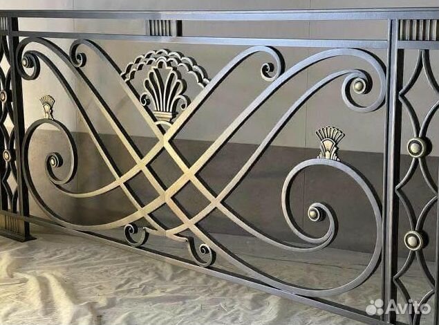 Кованые перила /навес