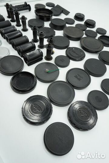 Крышки для фотообьективов и катушки