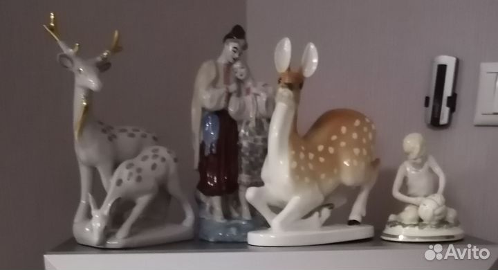 Статуэтки фарфоровые