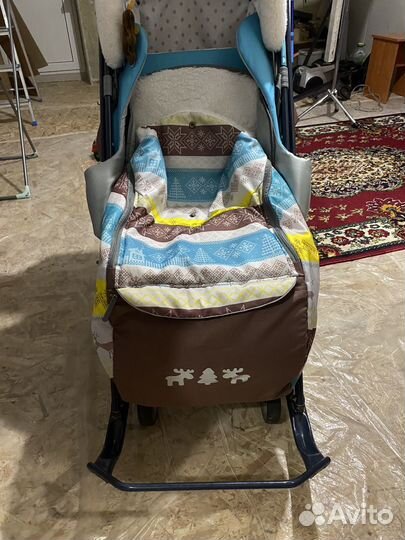 Санки коляска ника 7 3