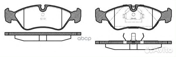 286 10 FDB584571391B колодки дисковые пOpel