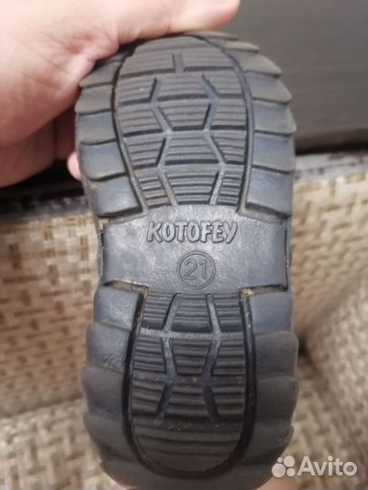 Ботинки детские 21