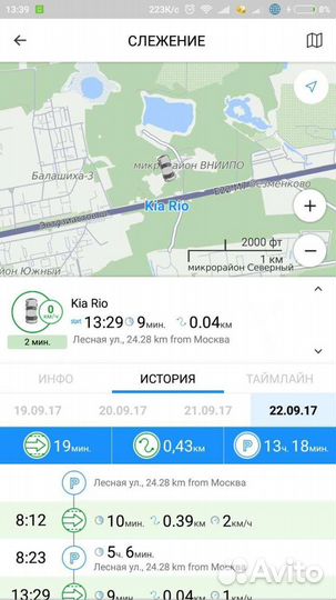 Глонасс трекер + установка, Рнис