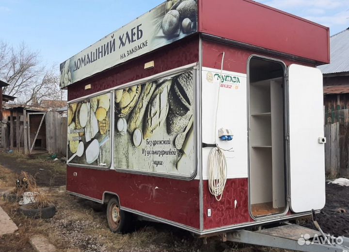 Тонар Купава торговый павильон. Автолавка