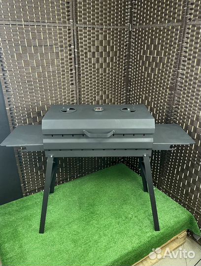 Мангал гриль коптильня