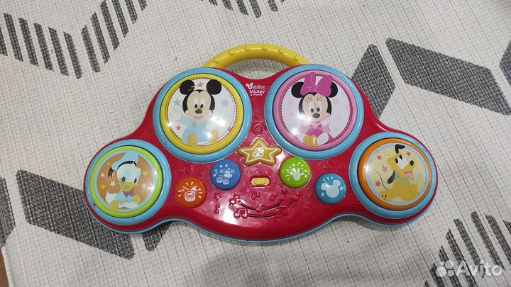 Disney развивающая игрушка (барабаны)