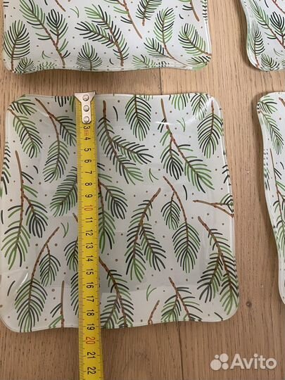 Квадратные тарелки