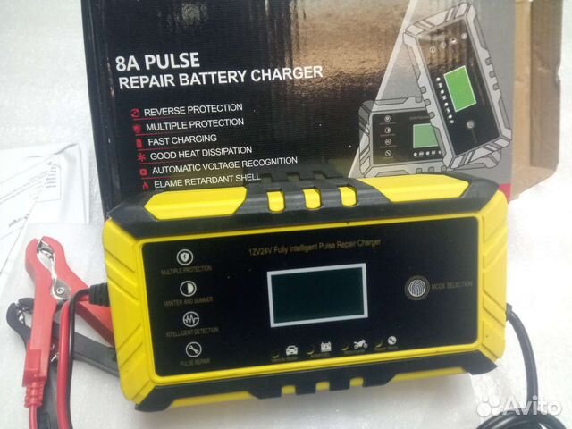 Зарядное устройство для аккумулятора 12, 24 V