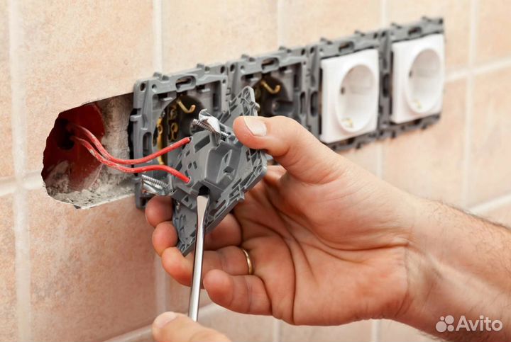 Услуги электрика, электромонтаж