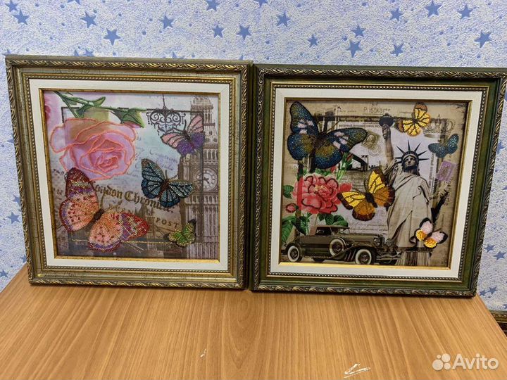 Вышитые картины