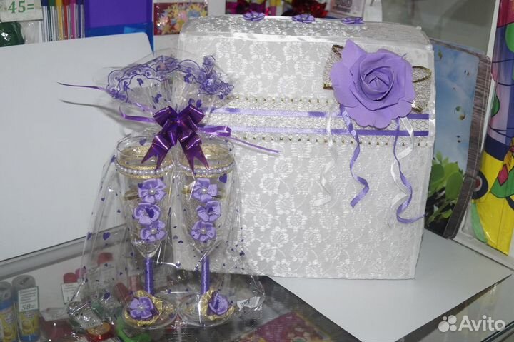 Свадебная казна, подушечка и книга пожеланий