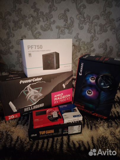 Игровой компьютер ryzen 7 5700X и RX 7900XT