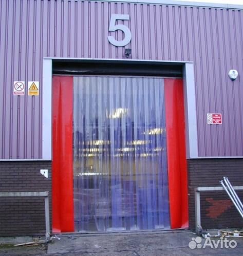 Штора полосовая прозрачная пвх любого размера