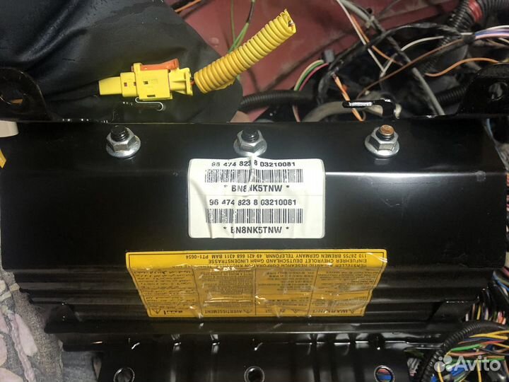 Подушка безопасности пассажира Chevrolet Lacetti