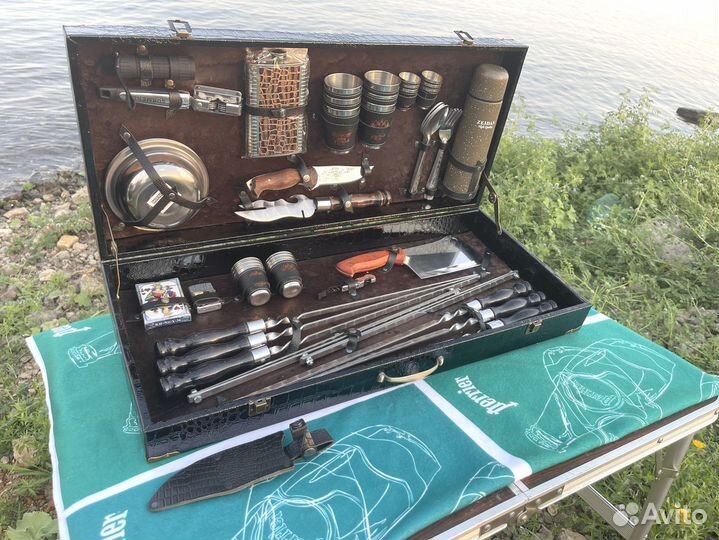 Набор шашлычный В кейсе