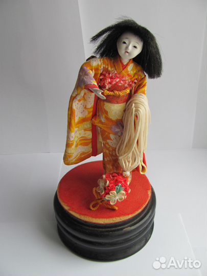 Кукла Антикварная Япония Хина-Нингё Ичимацу-Нингё
