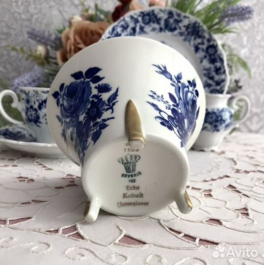 Ваза-конфетница Bavaria, винтаж, Германия