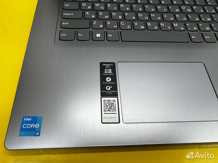 Новый большой 17.3 дюйма core i3 1115g5