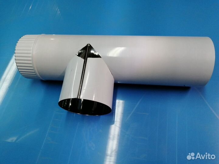 Тройник дымохода (нерж.aisi 430/0,5мм) d-135