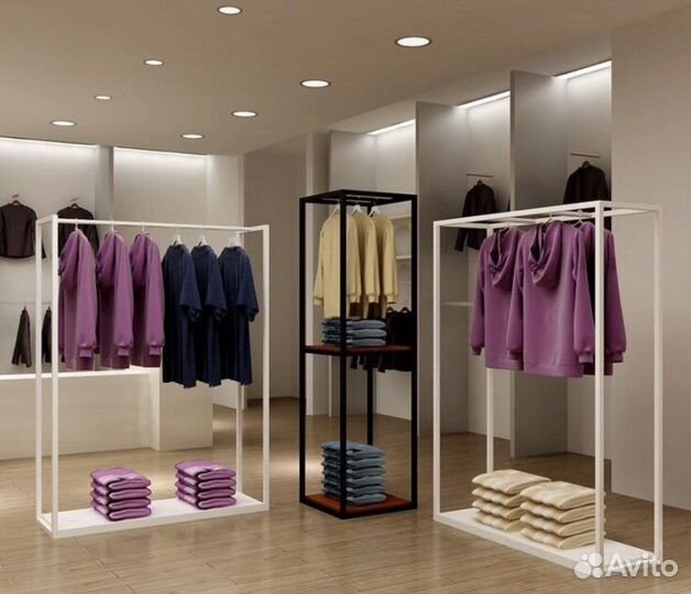 Вешалка напольная металлическая