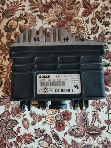 Мозги эбу Bosch на Golf 3