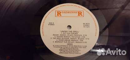 Hexx under the spell 1986 Holland LP