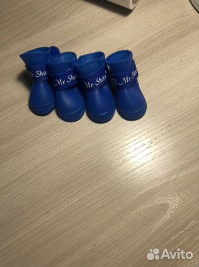 Сапожки для собак мелких пород