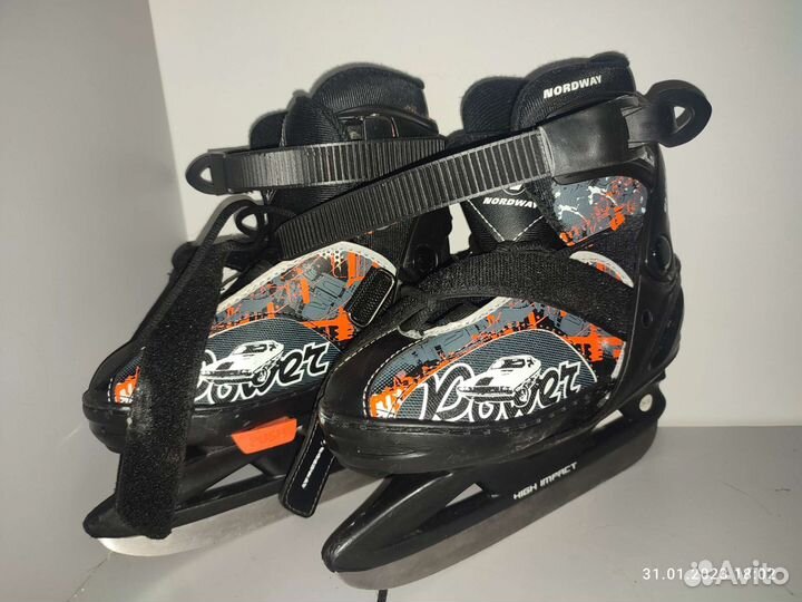 Коньки раздвижные