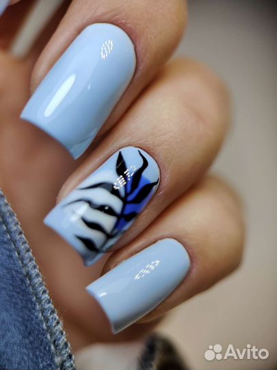 Маникюр с покрытием гель-лаком