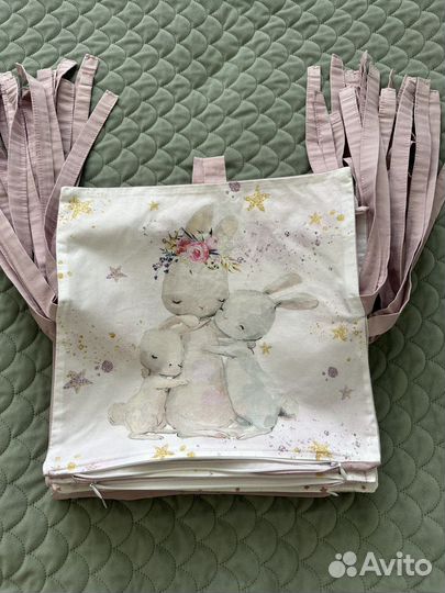 Бортики в детскую кроватку