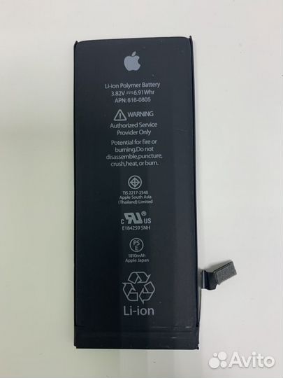 Замена аккумулятора iPhone 6
