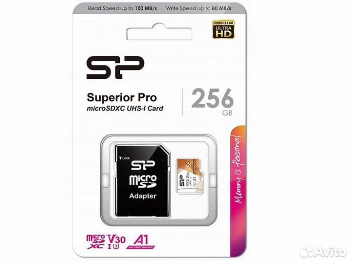 Карта памяти Silicon Power UHS-I (256 GB) 10 класс