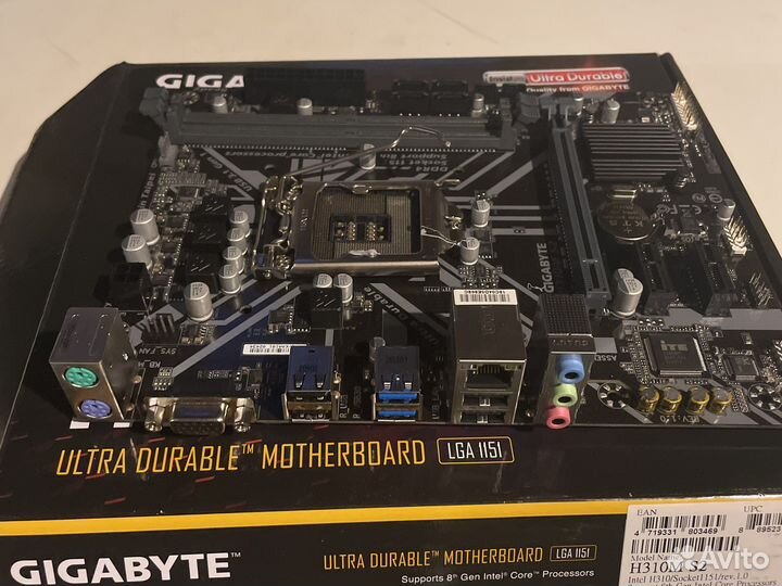Материнская плата gigabyte