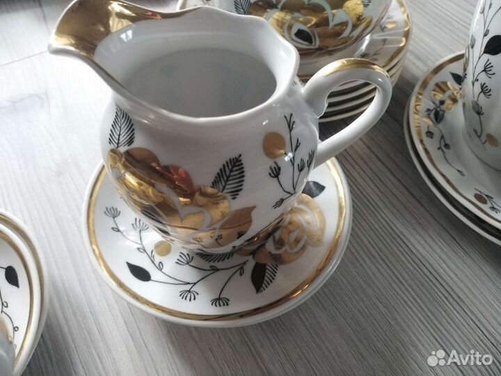 Чайный сервиз вербилки СССР