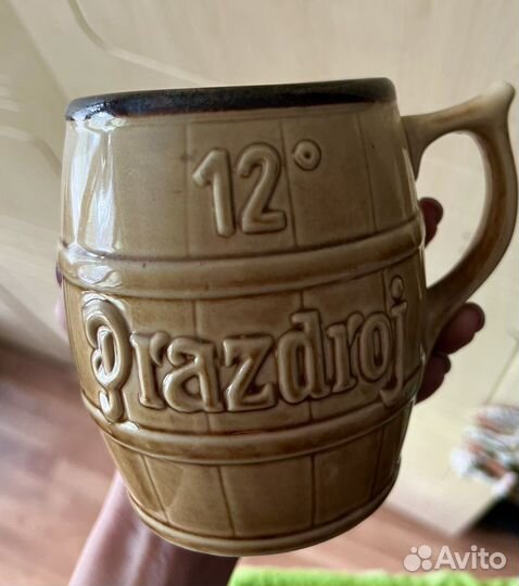 Пивная кружка керамика