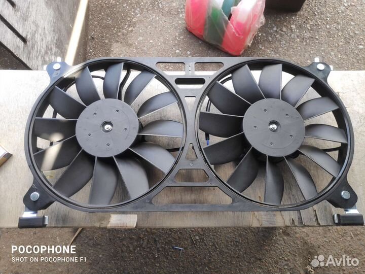 Вентилятор охлаждения нива