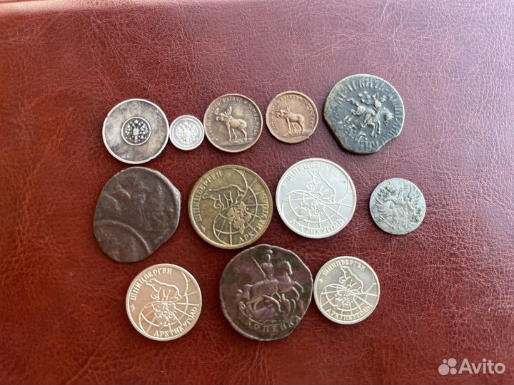 Чемоданные копейка 1,2 афинажные слитки