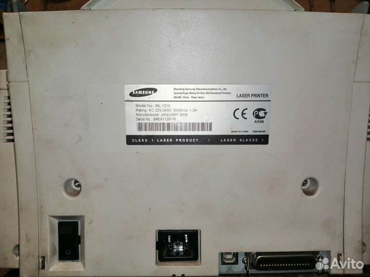 Принтер лазерный samsung ML-1210